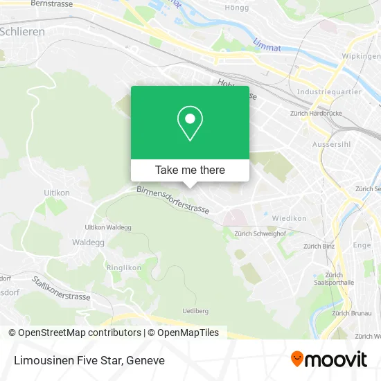 Limousinen Five Star map