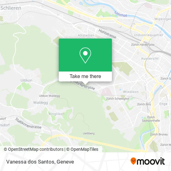 Vanessa dos Santos map