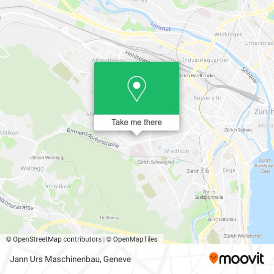 Jann Urs Maschinenbau map