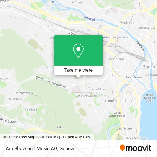 Am Show and Music AG map