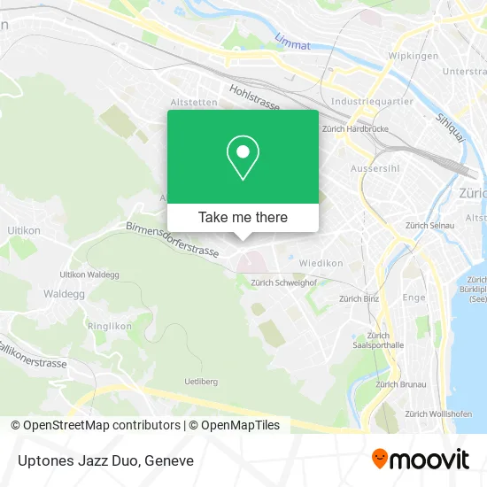 Uptones Jazz Duo map