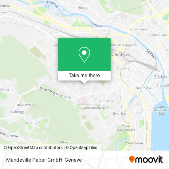 Mandeville Paper GmbH map