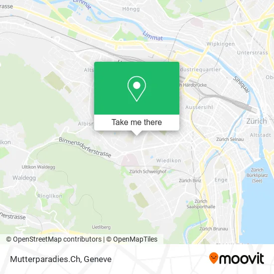 Mutterparadies.Ch map