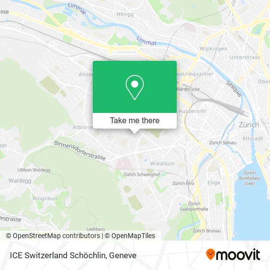 ICE Switzerland Schöchlin map