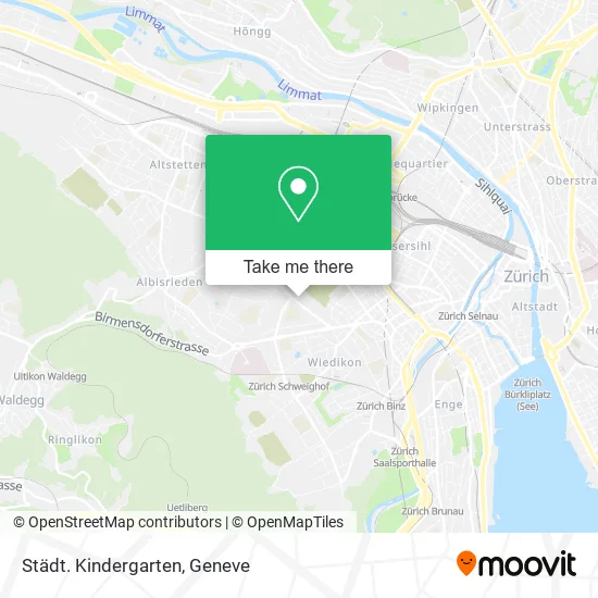 Städt. Kindergarten map