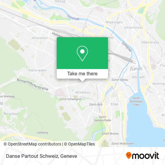 Danse Partout Schweiz plan