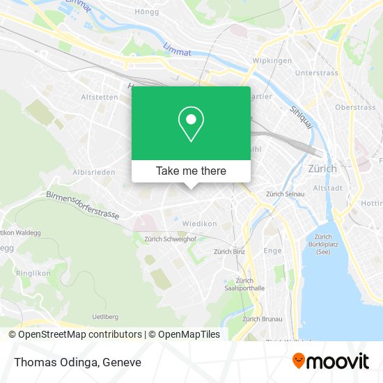Thomas Odinga map