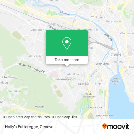 Holly's Futteregge map
