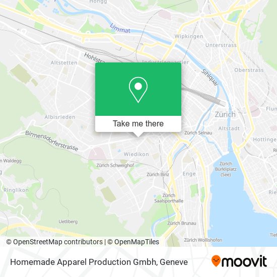 Homemade Apparel Production Gmbh map