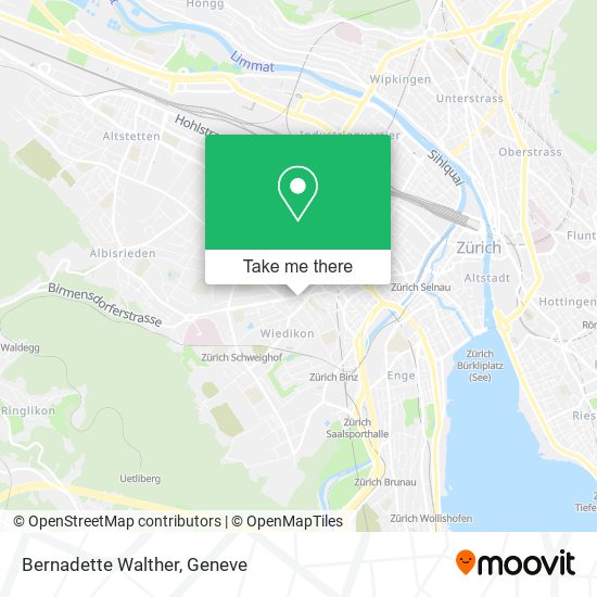 Bernadette Walther map