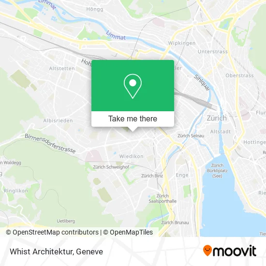 Whist Architektur map