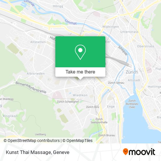 Kunst Thai Massage map