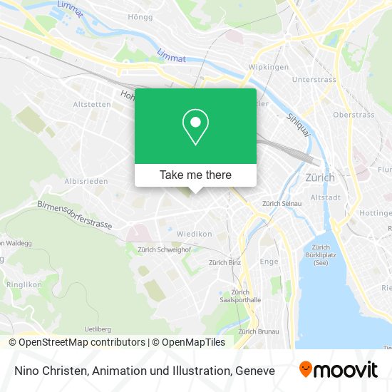 Nino Christen, Animation und Illustration map
