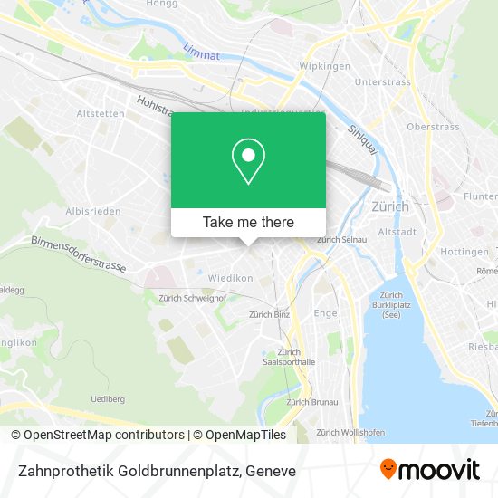 Zahnprothetik Goldbrunnenplatz map