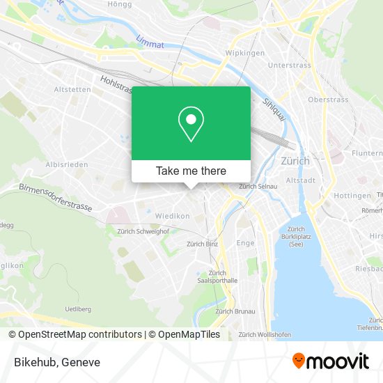 Bikehub map