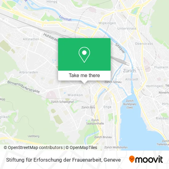 Stiftung für Erforschung der Frauenarbeit map