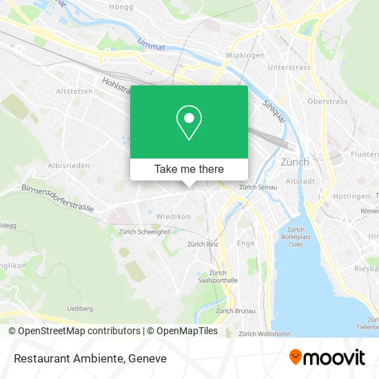 Restaurant Ambiente map