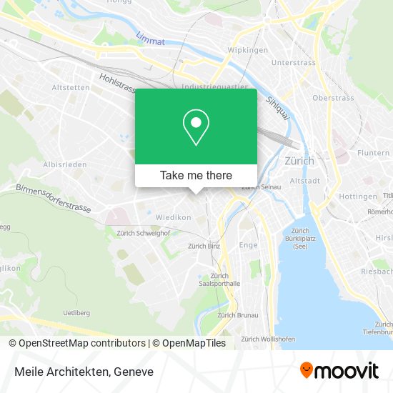 Meile Architekten map