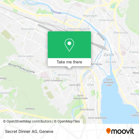 Secret Dinner AG map