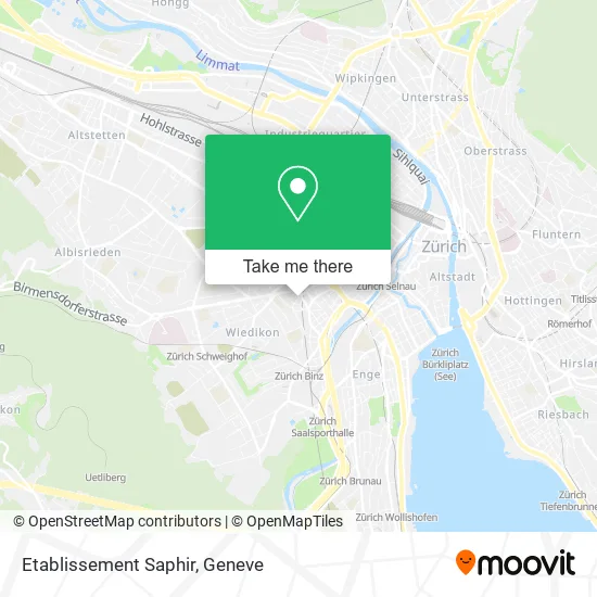 Etablissement Saphir map