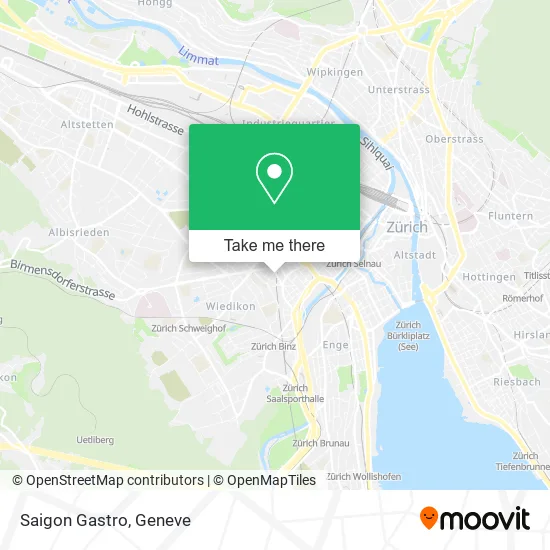 Saigon Gastro map