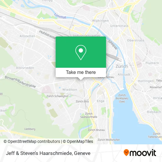 Jeff & Steven's Haarschmiede map