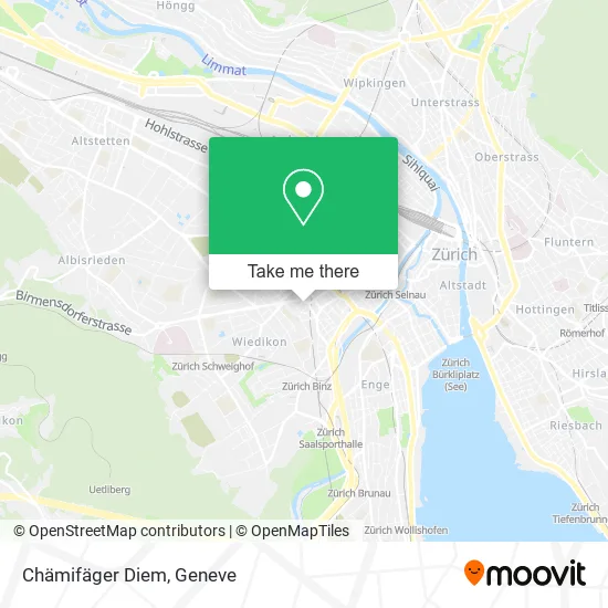 Chämifäger Diem map