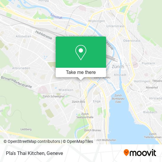 Pla's Thai Kitchen map