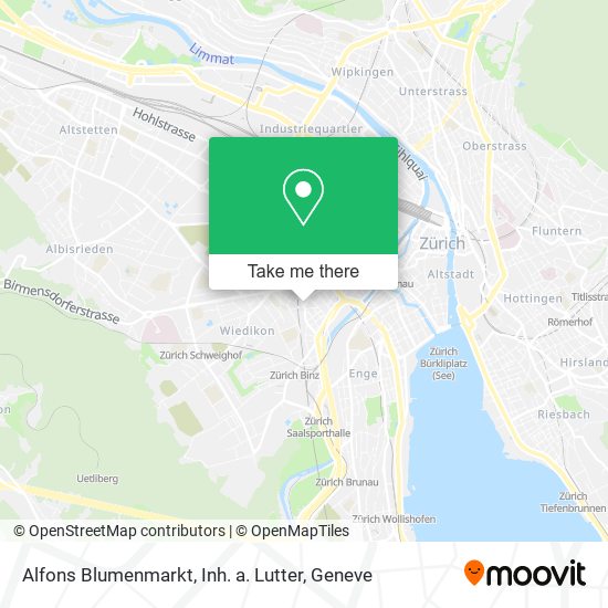 Alfons Blumenmarkt, Inh. a. Lutter map
