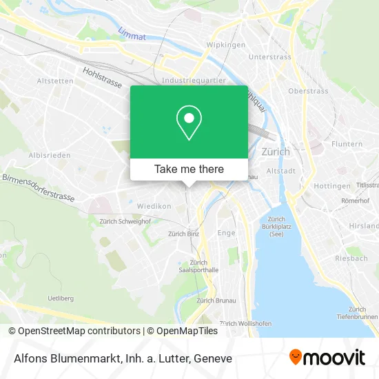 Alfons Blumenmarkt, Inh. a. Lutter map