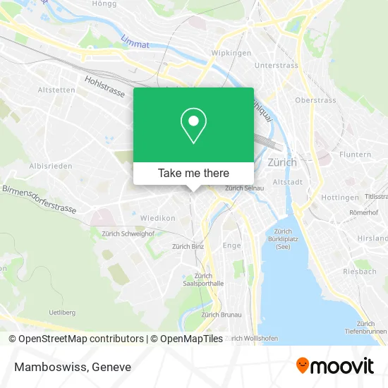Mamboswiss map