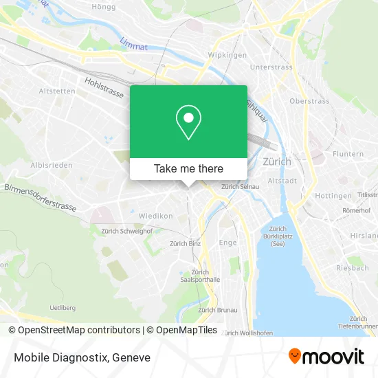 Mobile Diagnostix map