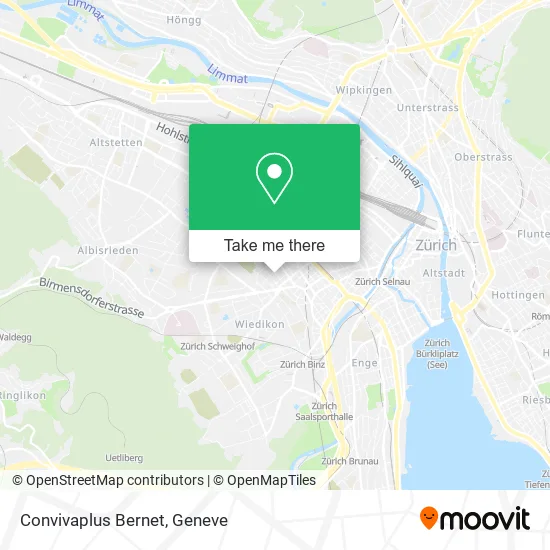 Convivaplus Bernet map