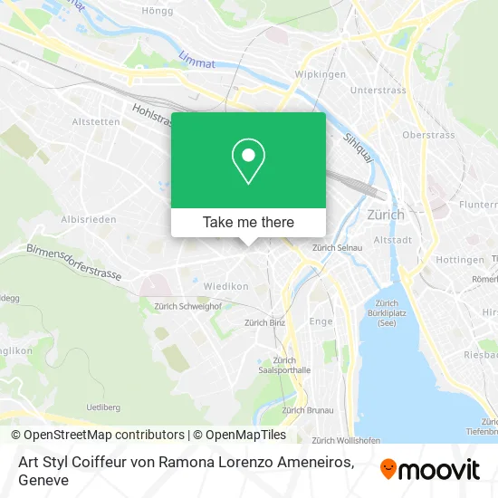 Art Styl Coiffeur von Ramona Lorenzo Ameneiros map