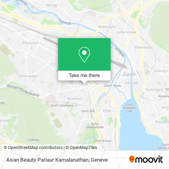 Asian Beauty Parlaur Kamalanathan map