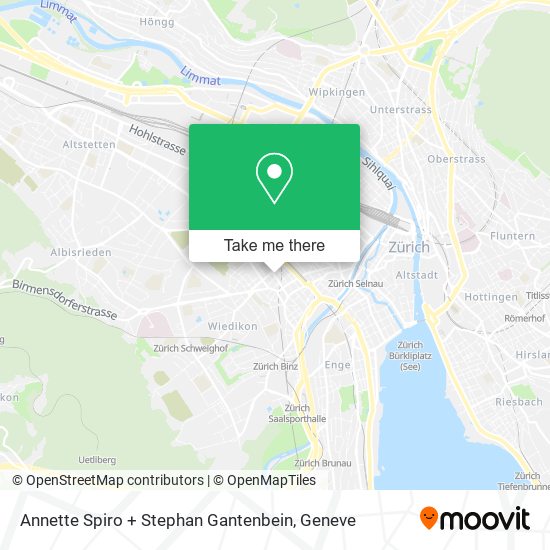 Annette Spiro + Stephan Gantenbein map