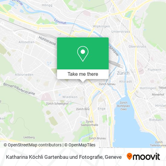 Katharina Köchli Gartenbau und Fotografie map