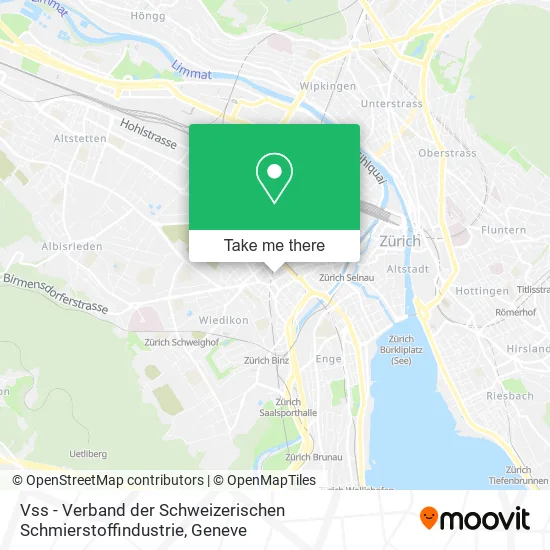 Vss - Verband der Schweizerischen Schmierstoffindustrie map