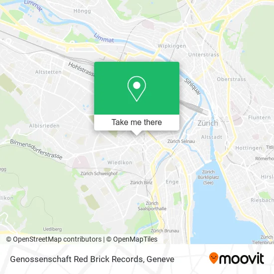 Genossenschaft Red Brick Records map