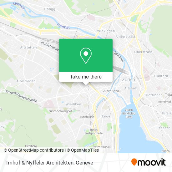 Imhof & Nyffeler Architekten map