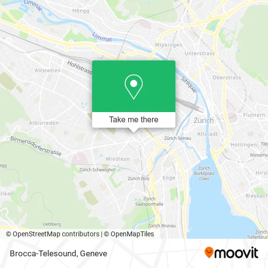 Brocca-Telesound map