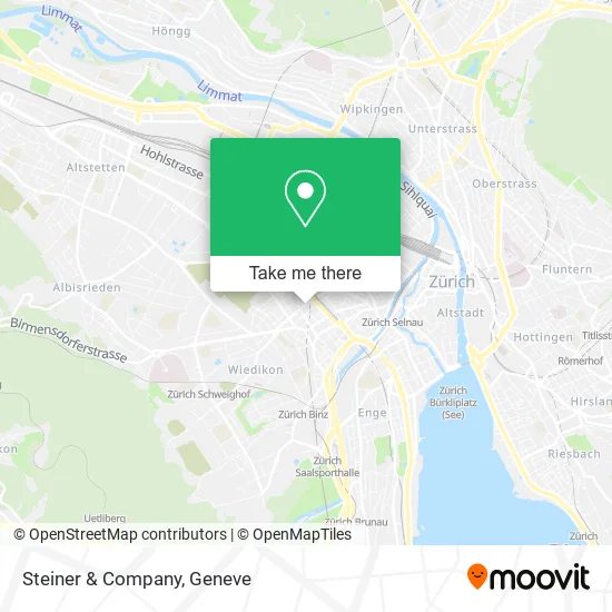 Steiner & Company map