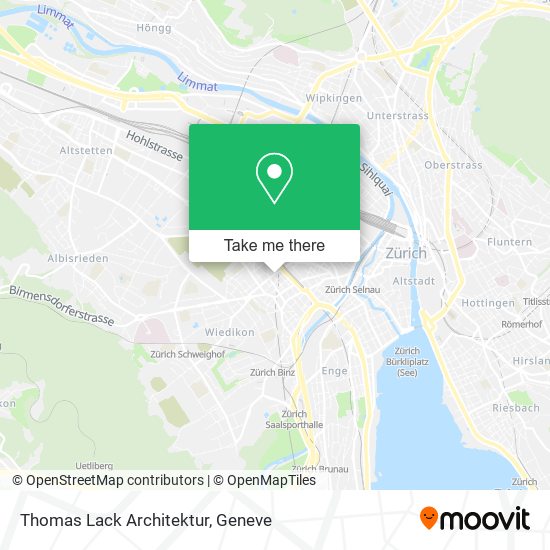 Thomas Lack Architektur map