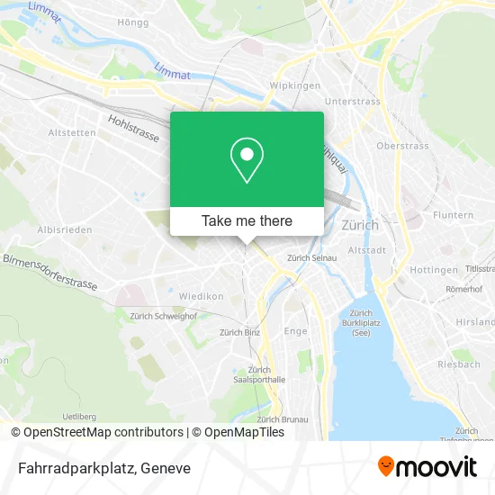 Fahrradparkplatz map