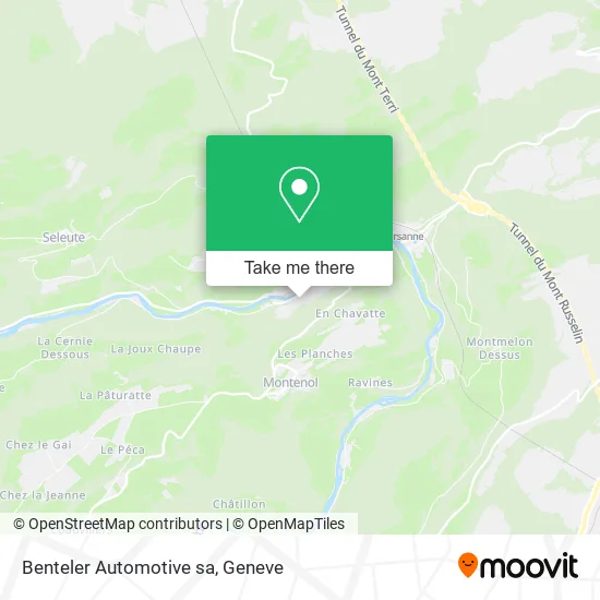 Benteler Automotive sa map