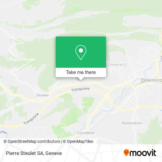 Pierre Steulet SA map