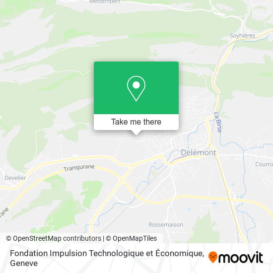 Fondation Impulsion Technologique et Économique map