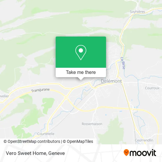 Vero Sweet Home map