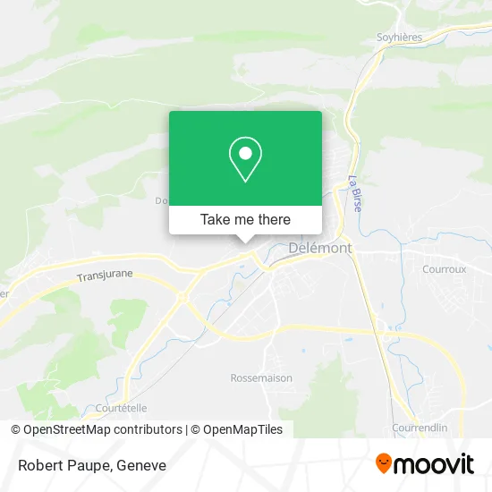 Robert Paupe map