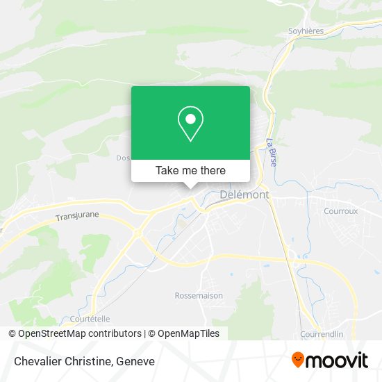 Chevalier Christine map